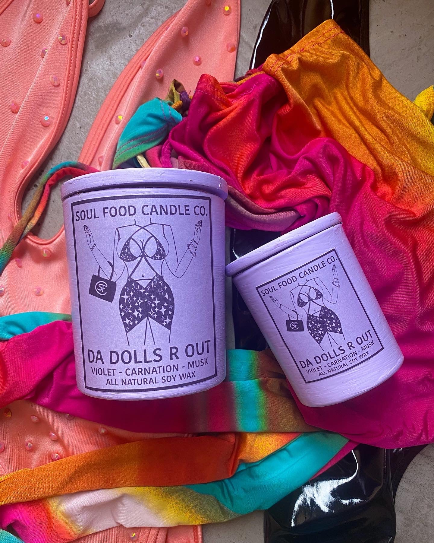 Da Dolls R Out - Soul Food Candle Company