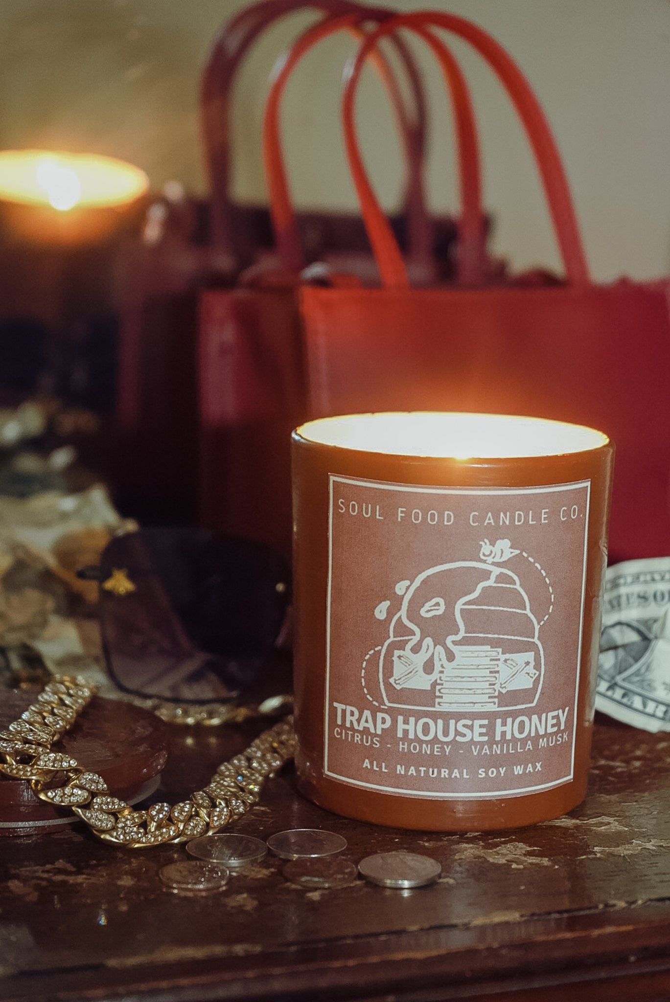 Trap House Honey - Soul Food Candle Company