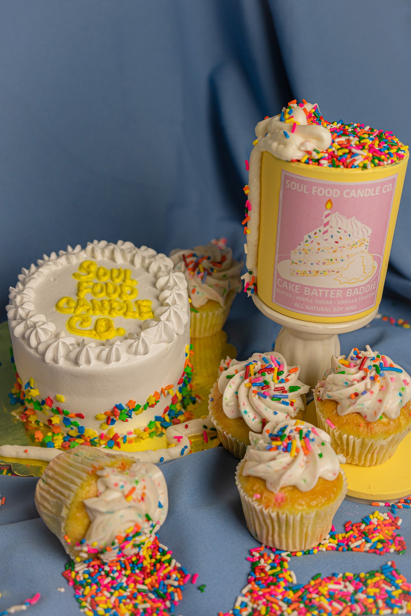 Cake Batter Baddie - Soul Food Candle Company