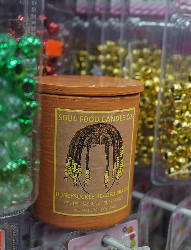 Honeysuckle Beaded Braids - Soul Food Candle Company