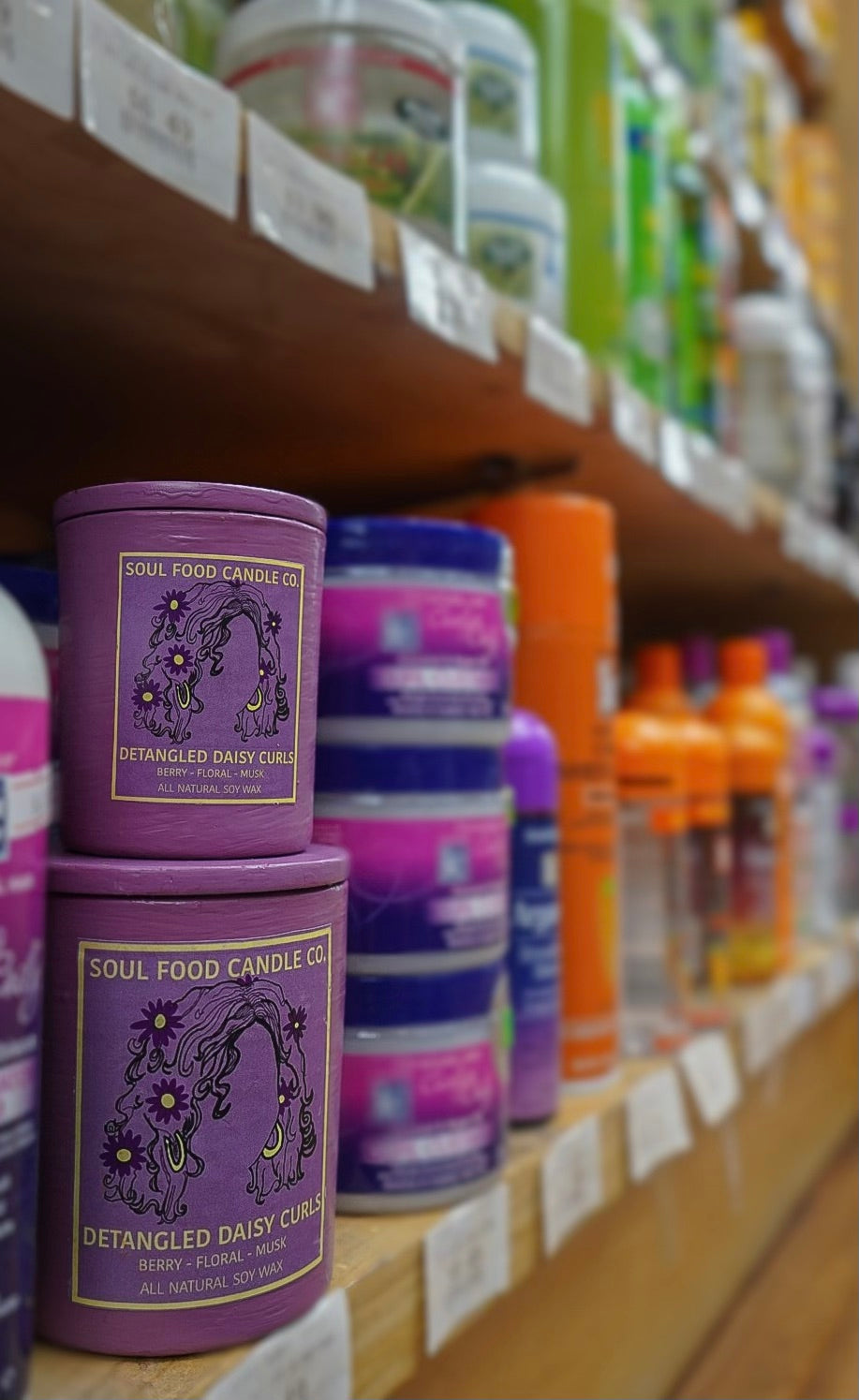 Detangled Daisy Curls - Soul Food Candle Company