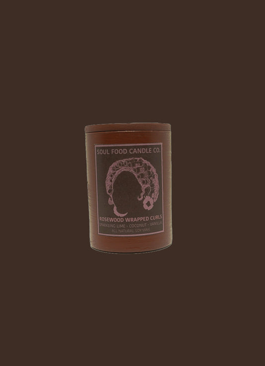 Rosewood Wrapped Curls - Soul Food Candle Company