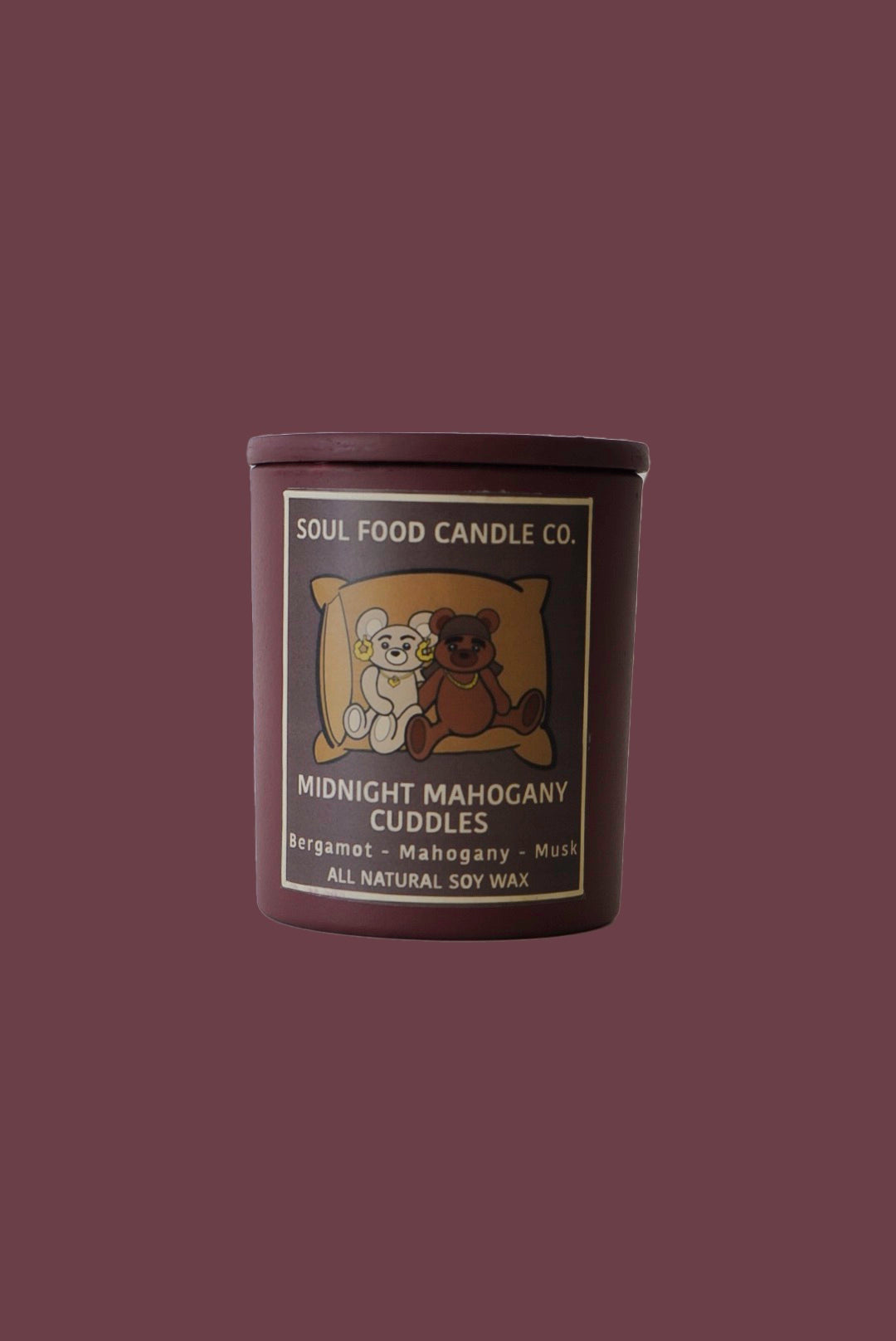 Midnight Mahogany Cuddles - Soul Food Candle Company