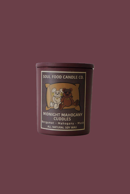 Midnight Mahogany Cuddles - Soul Food Candle Company