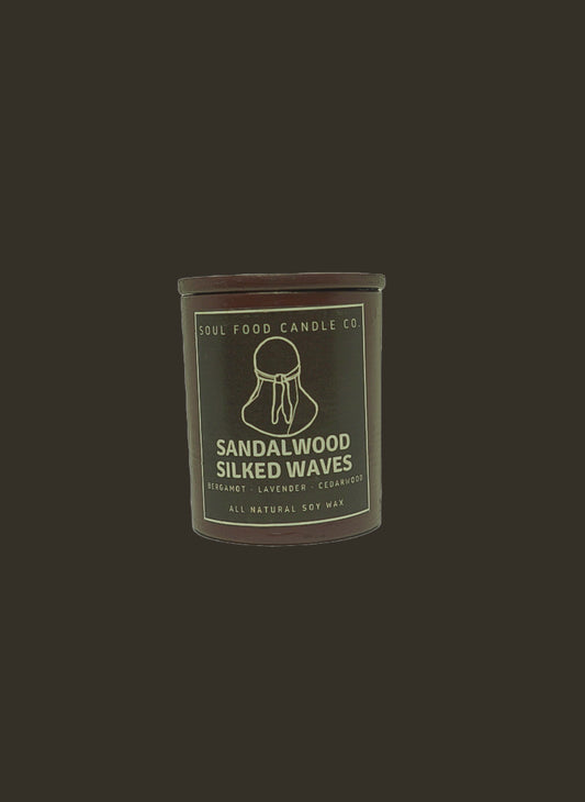 Sandalwood Silked Waves - Soul Food Candle Company